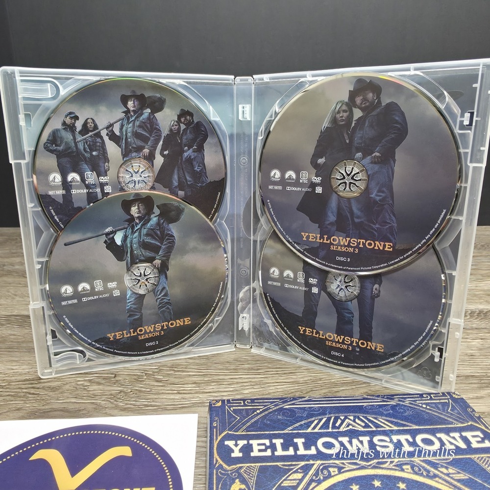 Yellowstone: Season 3 (DVD, 2020) - Picture 10 of 16